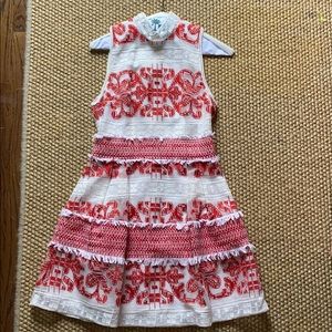 Red and White Short Dress by Alexis